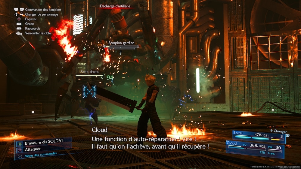 Avis Final Fantasy 7 Remake Demo