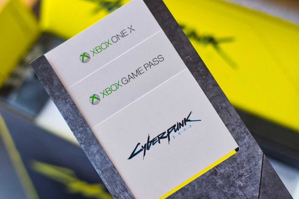 Unboxing Xbox One X Cyberpunk 2077 Collector
