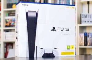 Unboxing console PS5