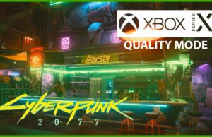 Cyberpunk 2077 Xbox Series X Mode Qualite