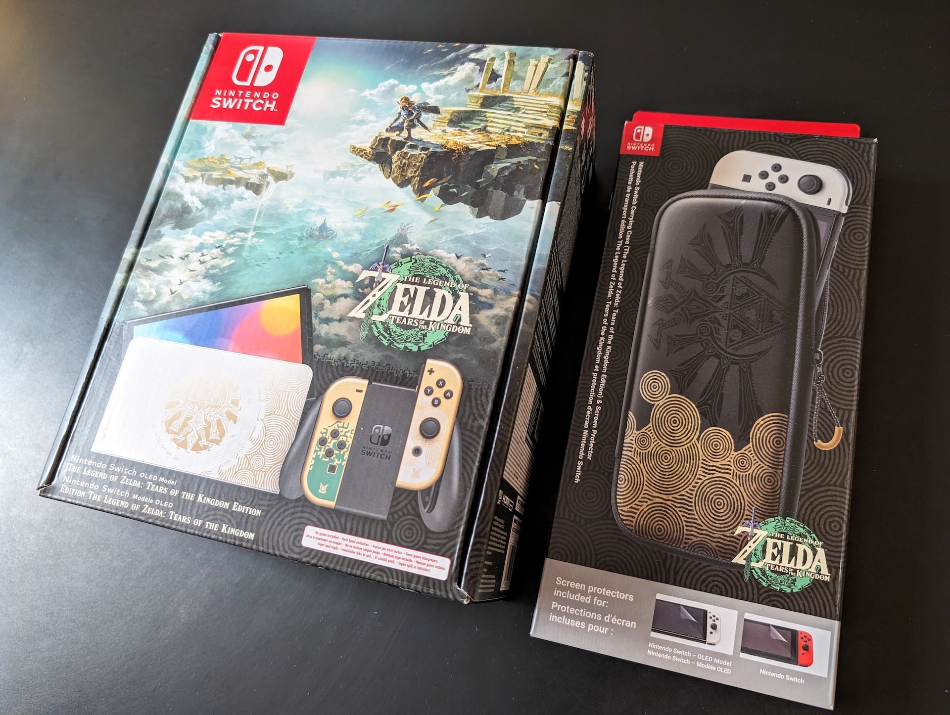Switch collector Zelda Tears of the kingdom