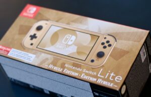 Unboxing Switch Lite Zelda Collector