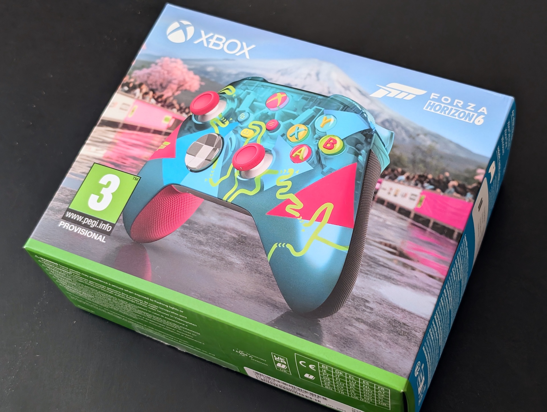 Collector Forza Horizon 6 controller headset