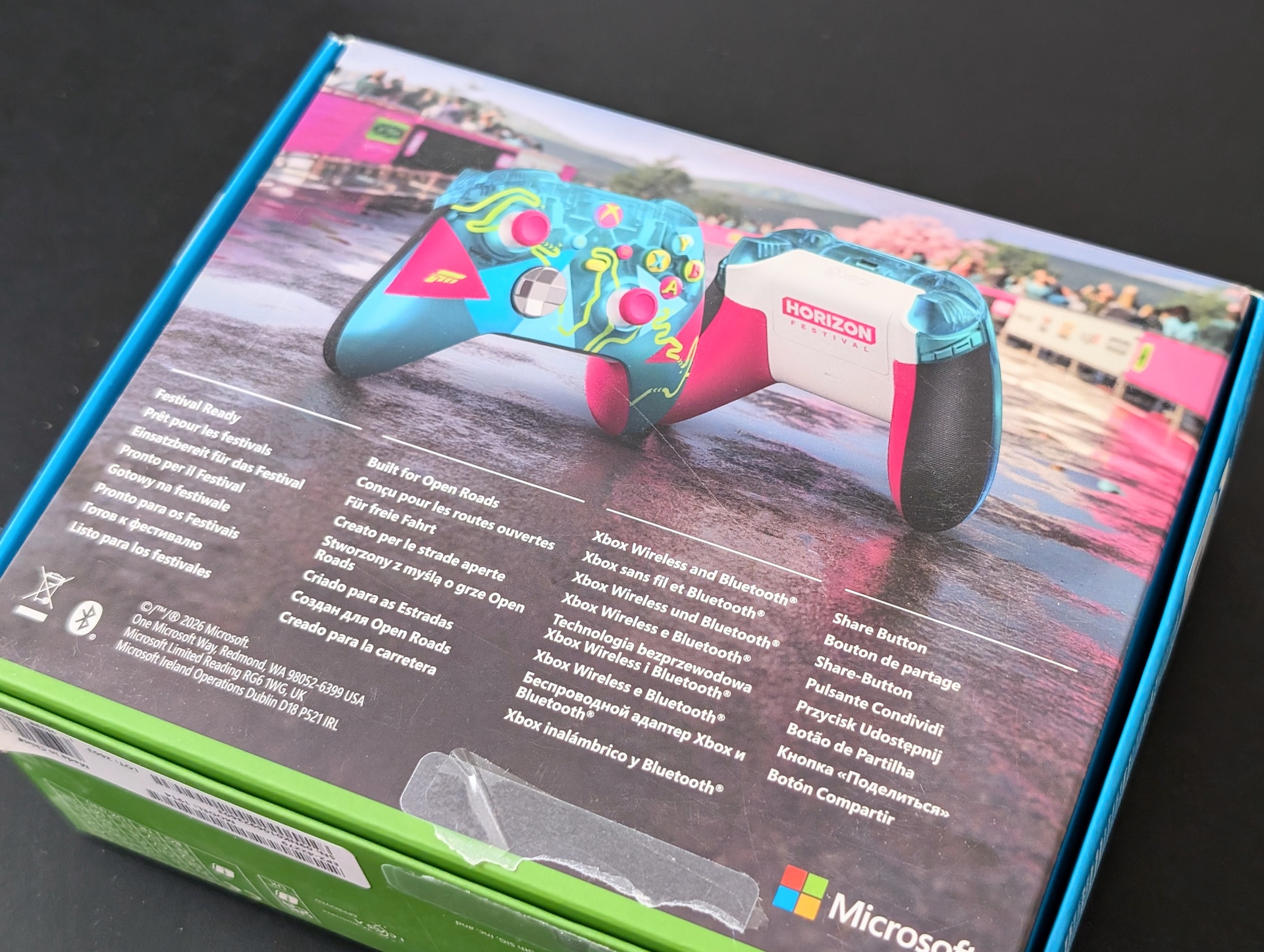 Collector Forza Horizon 6 controller headset