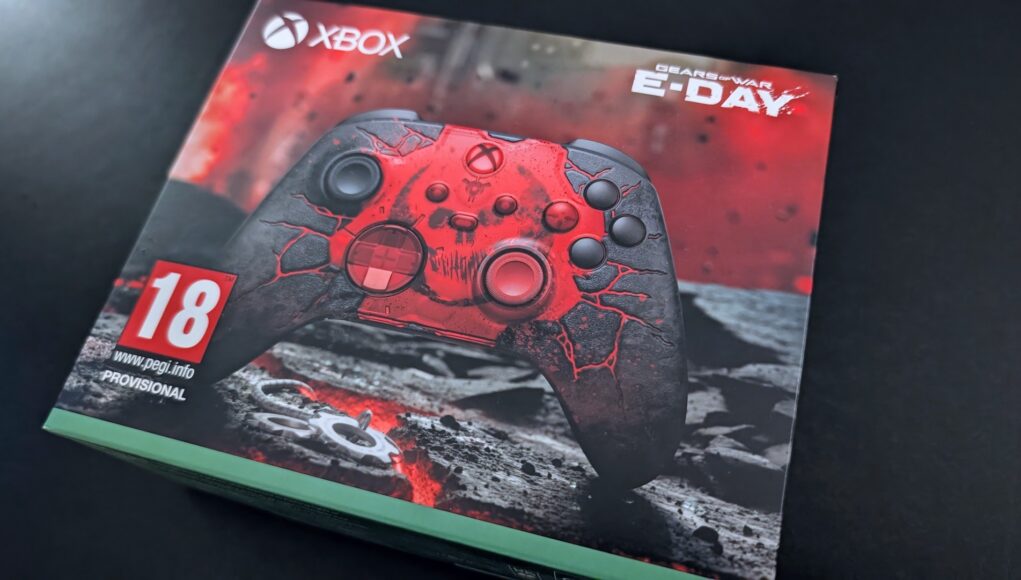 Unboxing manette Gears of War E-Day Unboxing manette Gears of War E-Day